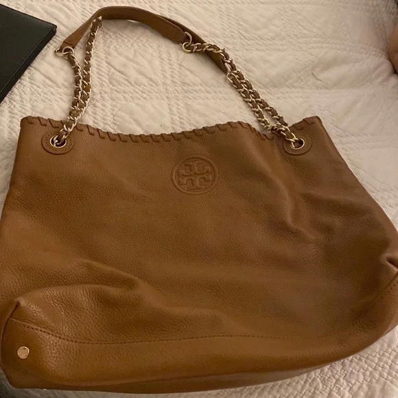 🎉HP🎉Tory Burch Marion Tote - Picture 4 of 9